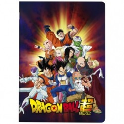 Dragon Ball Super 2 Cahier piqué A4 96 pages Ligné+Marge - 4 visuels assortis._1
