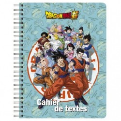 Dragon Ball Super 2 Cahier de textes reliure intégrale 17x22cm 152 pages Séyès - 3 visuels assortis.