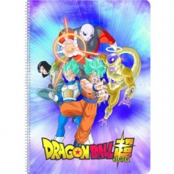 Dragon Ball Super 2 Cahier reliure intégrale A4 100 pages Ligné+Marge - 4 visuels assortis._1