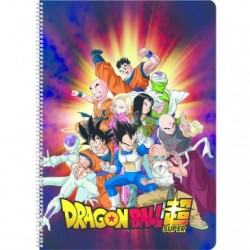 Dragon Ball Super 2 Cahier reliure intégrale A4 100 pages Ligné+Marge - 4 visuels assortis._1