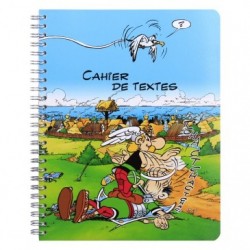 Astérix 2 Les Gaulois Cahier de textes RI 17x22 cm, 164 pages Séyès + pages BD._1