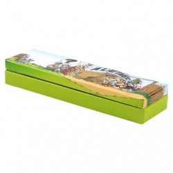 Clairefontaine Ast2 Les Gaulois Pencil Box, 21x5,5x3cm, 1 Pack of 4.