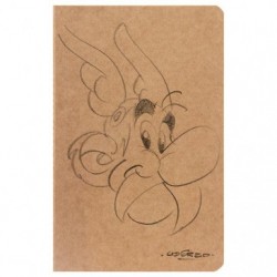 Clairefontaine Ast2 Crayonnés Kraft Sewn Notebook, Lined, 11x17cm, 32 Sheets, 1 Pack of 12._1
