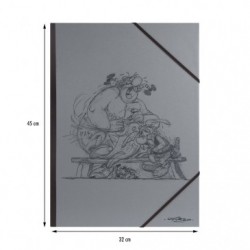 Ast3 Crayonnés Gris et Noir - Carton à dessins A3 + 32x45 cm._1
