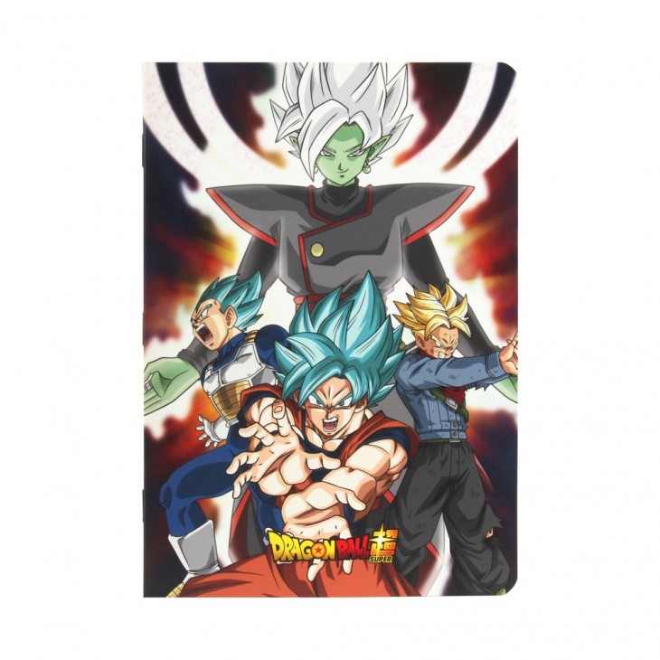 Dragon Ball Super 2 Cahier piqué A5 96 pages Ligné - 3 visuels asso