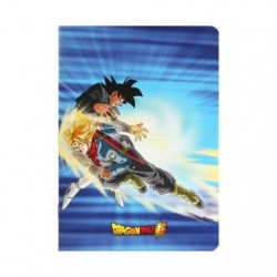 Cahier piqué A5 96p L, 3 visuels assortis - Dragon Ball Super._1