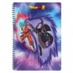 Cahier thèmes RI A4 240p L+3int, 2 visuels assortis - Dragon Ball Super._1