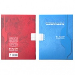 Clairefontaine Monthly Exercise Book, Ligne 7000, Seyes, 17x22cm, 32 Sheets, 70g.