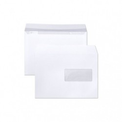 Adheclair 229x324mm 90gsm White envelope window 50x100mm.