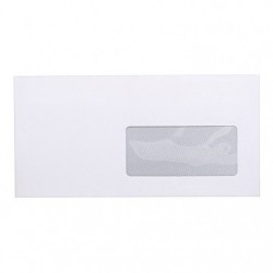 Enveloppe 110X220 Fen 45 50µ blanc 80g.