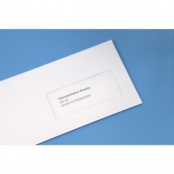 Adheclair 110x220mm 90gsm envelope with window 45x100mm._1