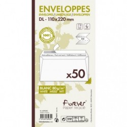 Forever 110x220mm 80gsm envelope packed 50s in display._1