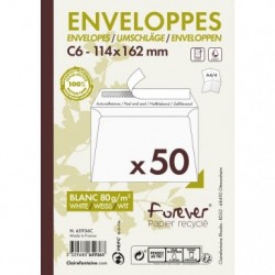 Forever 114x162mm 80gsm envelope packed 50sheet in display._1