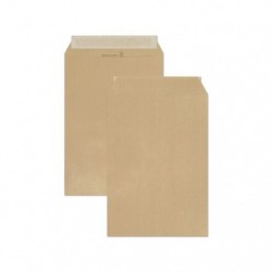 Clairefontaine Adour Laid Kraft Adheclair Envelopes, 162x229mm, 90gsm, Film Wrapped in 5s._1