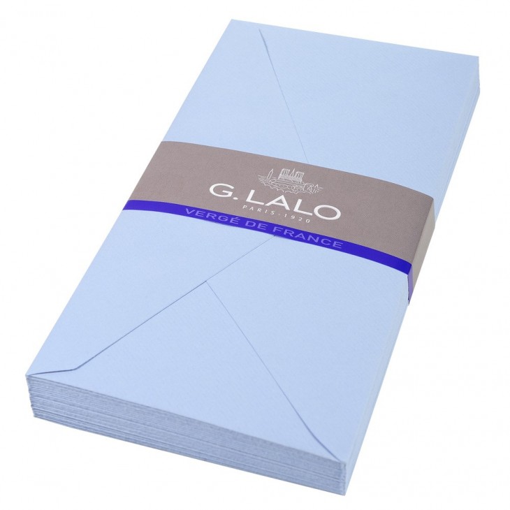 25 tissue-lined envelopes 110x220mm.