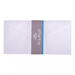20 enveloppes DL (110x220mm) Vélin doublées gommées._1