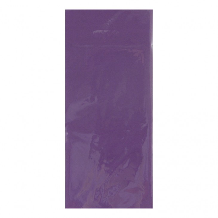 Soie, sachet 6 fles 50x70 cm violet.