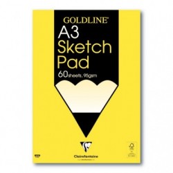 Goldline Sketch bloc collé 60F A3 95g.