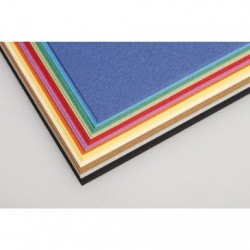Tulipe Coloured Drawing Paper 160g 50x65cm, 12 Assorted Colours._1