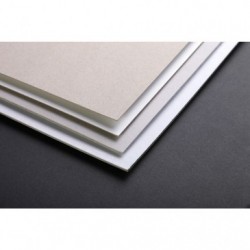 5 Sheets White 10 mm Thick A1 Clairefontaine Foam-Backed Cardboard 
