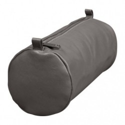 Clairefontaine Age Bag Large Round Leather Pencil Case.