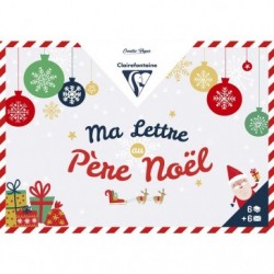 Clairefontaine Ma Lettre Pere Noel Set (French Product).
