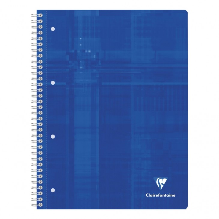 Cahier reliure intégrale enveloppante Koverbook A4+ 160 pages grands  carreaux détachables perforé 4 trous couverture polypropylène t ransparent  - Assortis sur