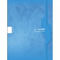 Cahier grand format 24x32 96p ligné avec marge