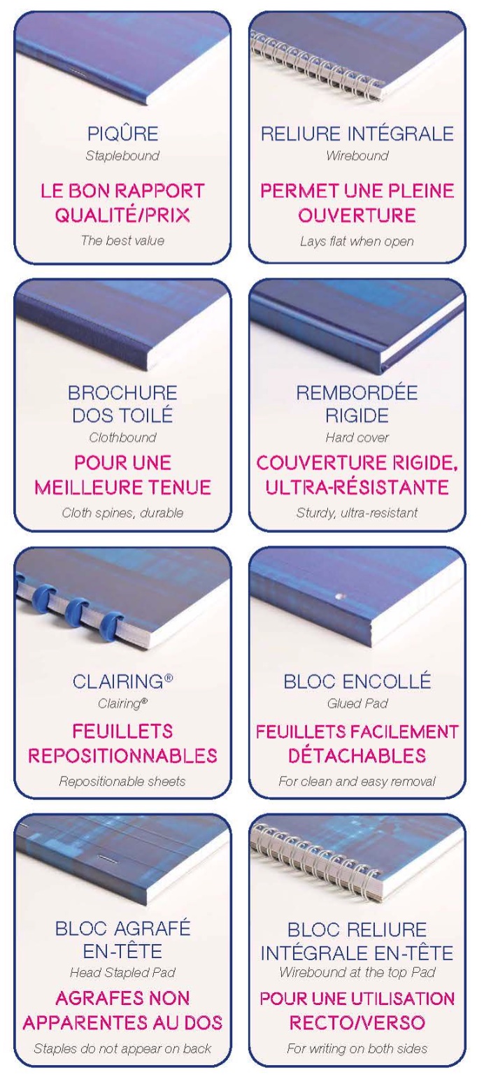 Reliure Clairefontaine