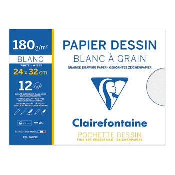 Clairefontaine Fine Arts - Bloc dessin croquis - 100 feuilles - A5