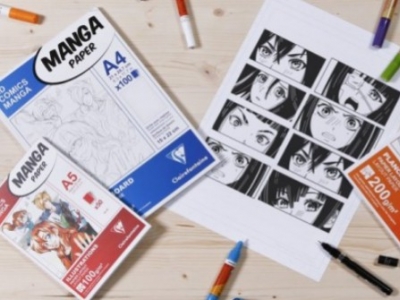 Quel papier choisir pour dessiner un manga ?